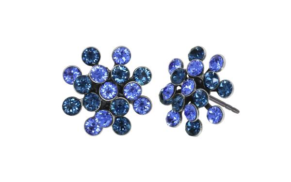 Dark Blue - Magic Fireball MINI - Konplott earrings